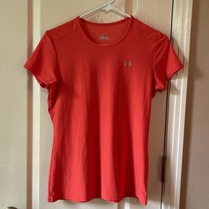 H23 Under Armour orange shirt